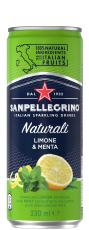 San Pellegrino Limonata Menta Sparkling 33cl Coopers Candy