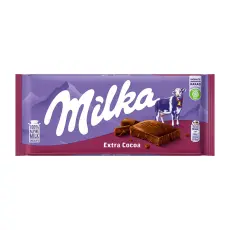 Milka Sjokoladebar Extra Cacao 100g Coopers Candy