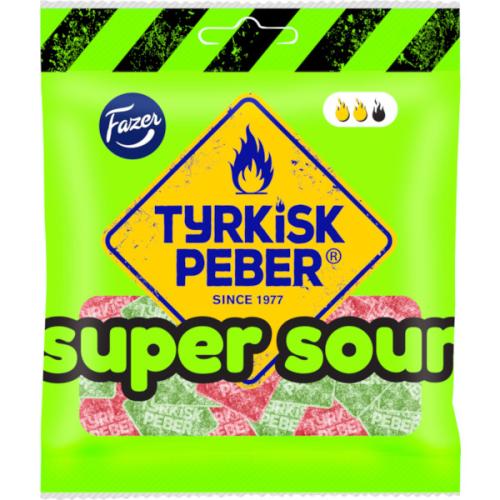 Tyrkisk Peber Super Sour 80g Coopers Candy