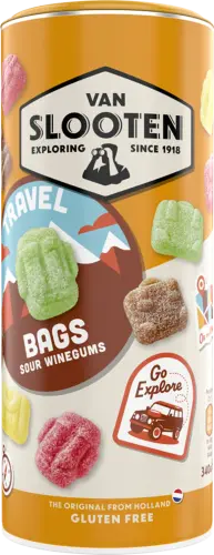 Van Slooten Travel Bags 210g Coopers Candy
