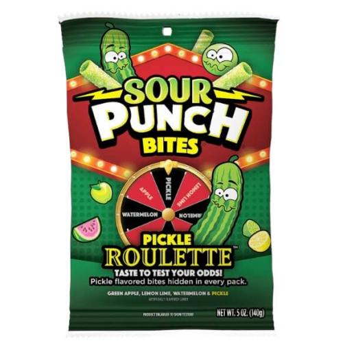 Sour Punch Pickle Roulette 142g(BF:2025-03-08) Coopers Candy