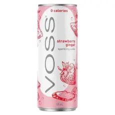 Voss Kolsyrat Vatten Strawberry Ginger 330ml Coopers Candy
