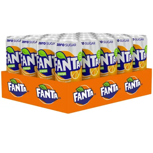 Fanta Zero Orange 33cl x 20st Coopers Candy