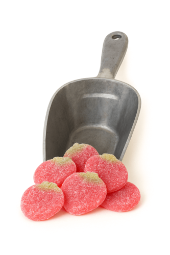 Malaco Sockrade Jordgubbar 100g Coopers Candy