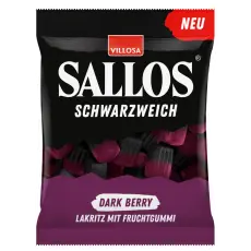 Sallos Dark Berry Lakrits 200g Coopers Candy
