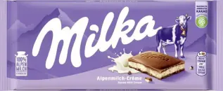Milka Melkesjokoladebar Karamell Creme 100g Coopers Candy