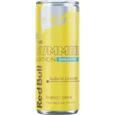 Red Bull Summer Ed Sukkerfri Sudachi Lime 25cl Coopers Candy