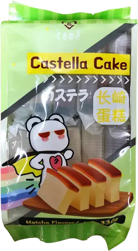 Tokimeki Castella Cake Matcha Flavour 330g Coopers Candy