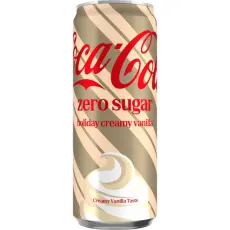 Coca-Cola Zero Holiday Creamy Vanilla 33cl Coopers Candy