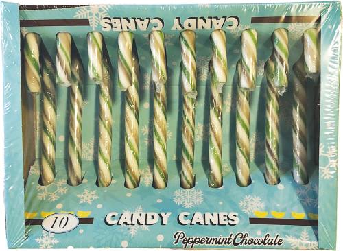 Candy Canes Peppermint Chocolate 120g Coopers Candy