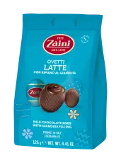 Zaini Mj&ouml;lkchoklad&auml;gg med hasseln&ouml;tsfyllning 125g Coopers Candy