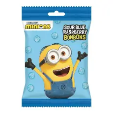 Minions Sour Blue Raspbery BonBons 90g Coopers Candy