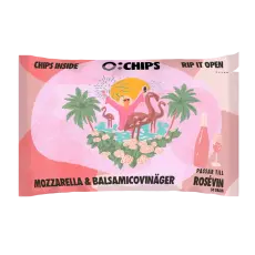 Ö-Chips Rose - Mozarella & Balsamicovinäger 50g Coopers Candy