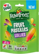 Rowntrees Fruit Pastilles Lollies 130g Coopers Candy