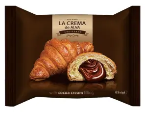 La Crema de Alva Croissant Chokladfyllning 65g Coopers Candy