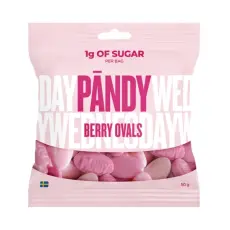 P&auml;ndy Berry Ovals 50g Coopers Candy
