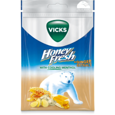 Vicks Honey Fresh Ginger 72g Coopers Candy