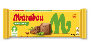 Marabou Mintkrokant 160g Coopers Candy