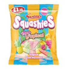 Squashies Tropical 100g Coopers Candy