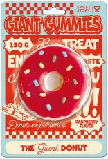 Sweet Story Giant Gummy - Donut 150g Coopers Candy