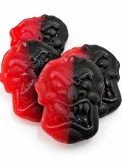 Rasande Hallon/lakritsskalle 1kg Coopers Candy
