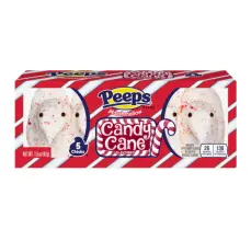 Peeps Marshmallow Candy Cane Chicks 5-pack 42g Coopers Candy