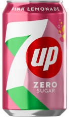 7UP Zero Pink Lemonade 330ml Coopers Candy