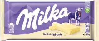 Milka Hvit Sjokoladebar 90g Coopers Candy