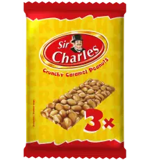 Sir Charles Crunchy Caramel Peanuts bar 114g Coopers Candy