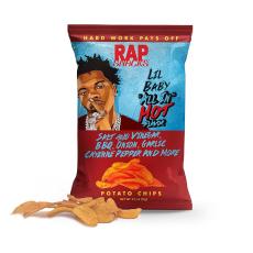 Rap Snacks Lil Baby "ALL IN" Hot Flavor 71g Coopers Candy