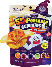 Cokoc 5D Peelable Gummies Mixed Fruit Halloween 60g Coopers Candy