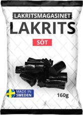 Lakritsmagasinet S&ouml;tlakrits 140g Coopers Candy