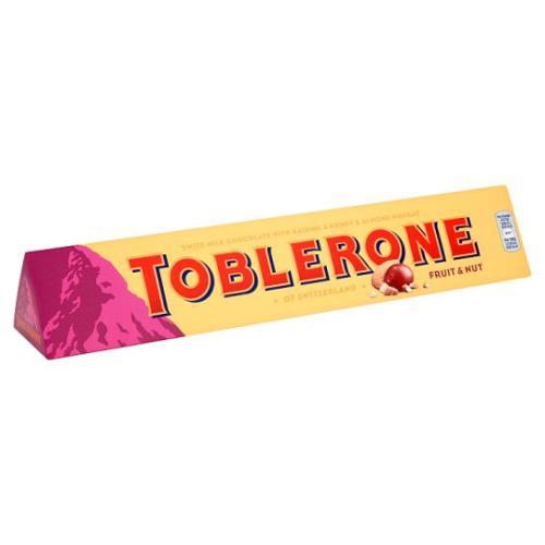 Toblerone Fruit & Nut 360g Coopers Candy