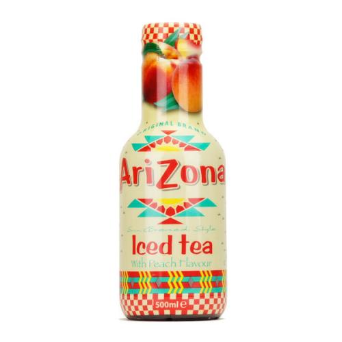 Arizona Peach Ice Tea 500ml x 6st Coopers Candy