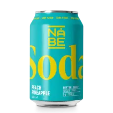 N&Aring;BE Soda Peach Pineapple 33cl Coopers Candy