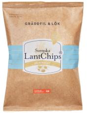 Svenska Lantchips Chips R&oslash;mme & L&oslash;k 200g Coopers Candy