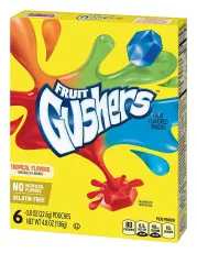 Fruit Gushers Tropical Flavors 136g Coopers Candy