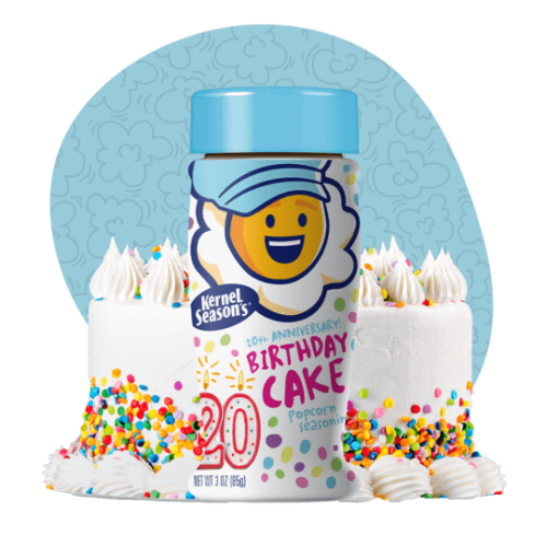 Kernel Seasons Birthday Cake Popcorn Seasoning 85g Coopers Candy