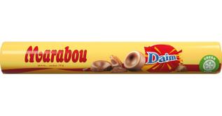 Marabou Mj&ouml;lkchoklad med Daim Rulle 67g x 28st Coopers Candy