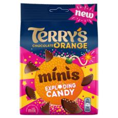 Terrys Chocolate Orange Minis Exploding Candy 105g Coopers Candy