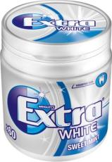 Wrigleys Extra Tuggummi White Sweet Mint Burk 84g Coopers Candy