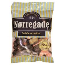 Norregade Saltede/Sure Paddor 85g Coopers Candy