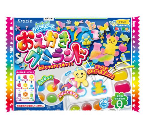 Kracie Colorful Peace Oekaki Gummi Land Coopers Candy