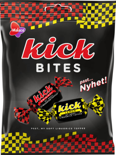 Kick Bites Original/Lemon 120g Coopers Candy