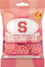 S-Märke Hallonsura 80g x 18st Coopers Candy