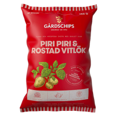 Gårdschips Piri Piri & Rostad Vitlök 150g Coopers Candy