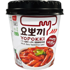 Yopokki Rice Cake Cup Spicy 120g Coopers Candy
