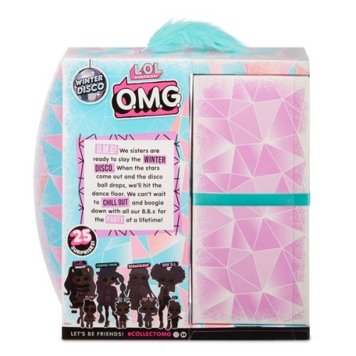 L.O.L. Surprise! O.M.G. Winter Disco Cosmic Nova Fashion Doll and Sister Coopers Candy