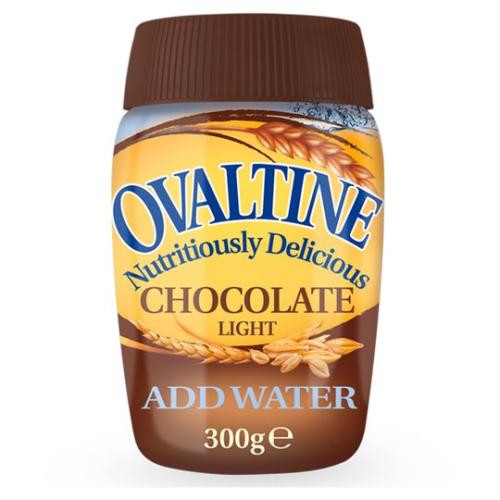 Ovaltine Chocolate Light Add Water 300g Coopers Candy