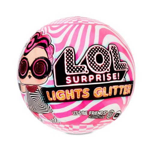 L.O.L. Surprise! Lights Glitter Doll Coopers Candy